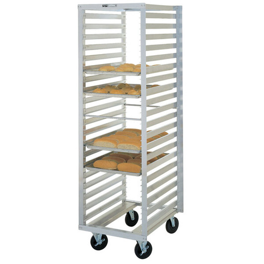 a2zhospo 40 Pan End Load Bun / Sheet Pan Rack - Assembled