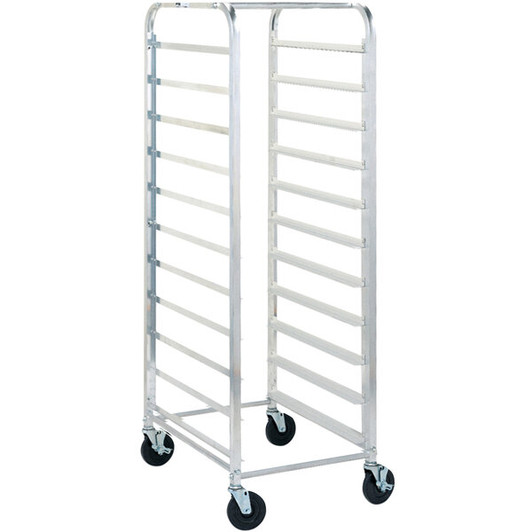 a2zhospo 18-Pan End Load Bun & Sheet Pan Rack, Unassembled