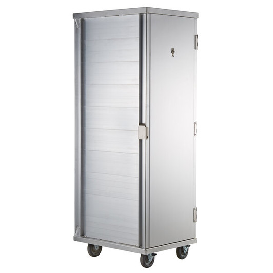 a2zhospo 40-Pan End Load Enclosed Bun & Sheet Pan Rack, Assembled