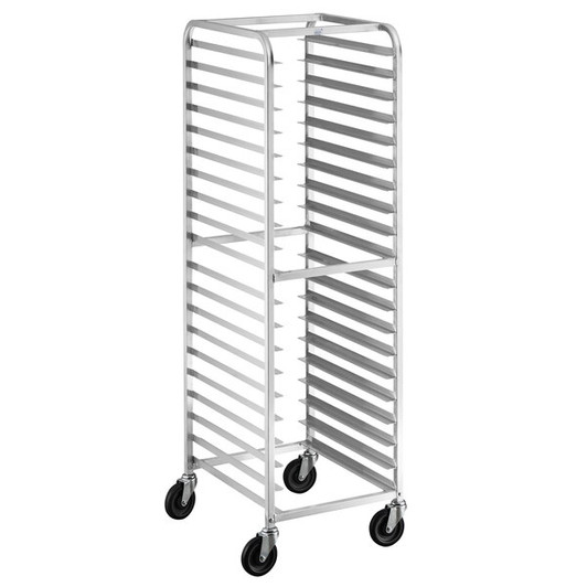 a2zhospo PR20-3W 20-Pan End Load Bun and Sheet Pan Rack - Assembled