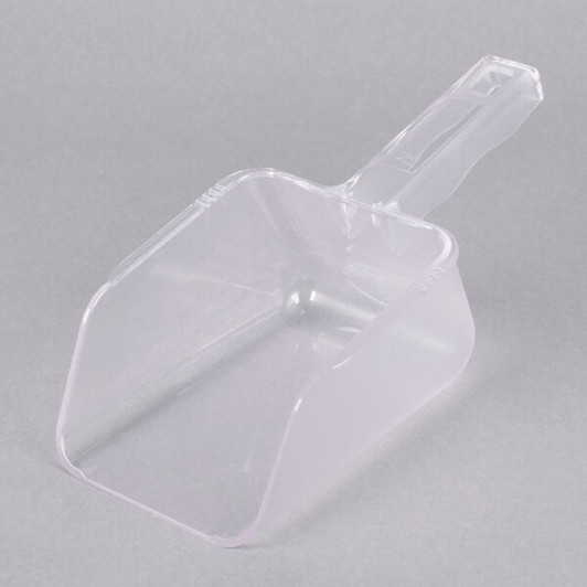 a2zhospo 32 oz. Clear Plastic Utility and Ice Scoop