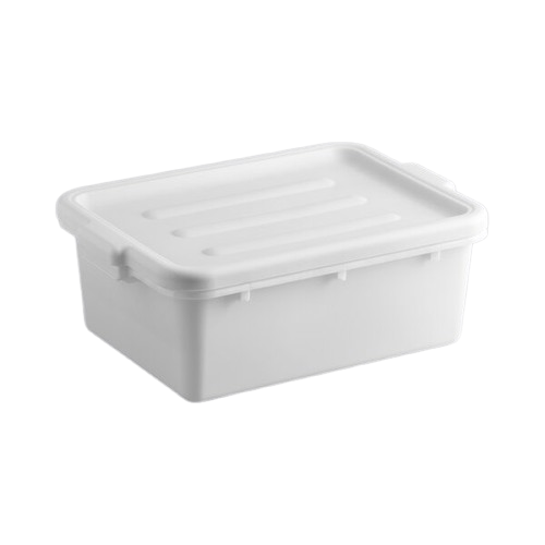 a2zhospo 20" x 15" x 7" Polypropylene Drain Box / Flatware Soaker Set