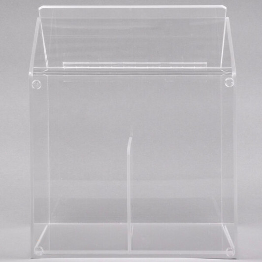 a2zhospo 11" x 14" x 12" Stackable Acrylic Food Bin 948