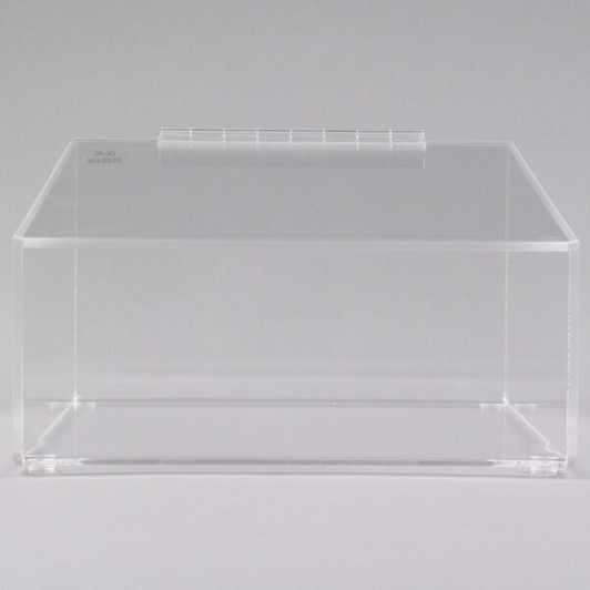 a2zhospo 272 Classic 10" x 10" x 5 1/2" Stackable Acrylic Food Bin