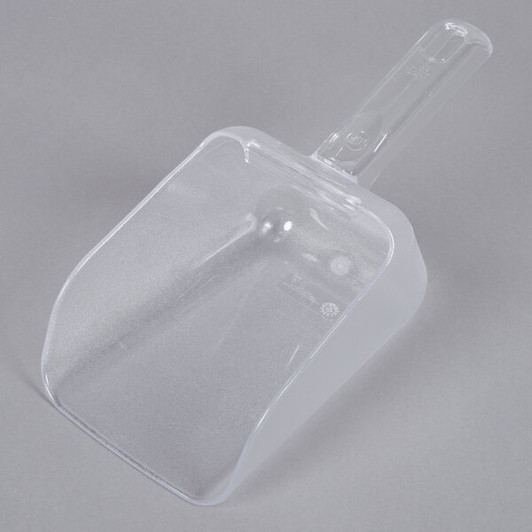 a2zhospo ProSave 30.8 Gallon / 490 Cup White Slant Top Mobile Ingredient Storage Bin with Sliding Lid & Scoop