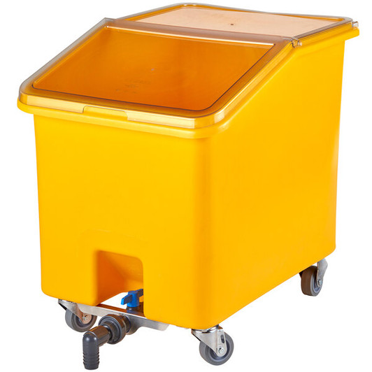 a2zhospo 37 Gallon / 590 Cup Slant Top Soak and Brine Bucket with Flip Top