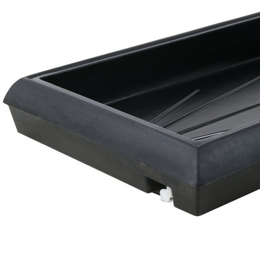 a2zhospo 767003 4' Black Five Star Buffet Tabletop Food & Salad Bar