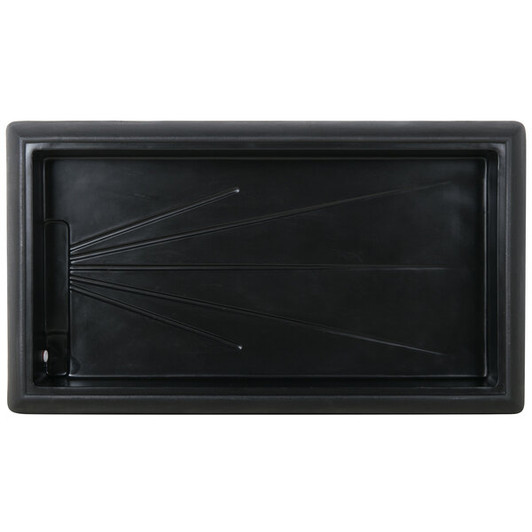 a2zhospo 767003 4' Black Five Star Buffet Tabletop Food & Salad Bar