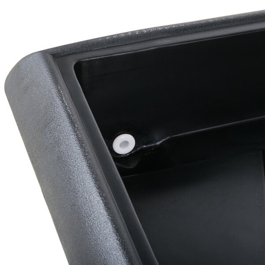 a2zhospo 767003 4' Black Five Star Buffet Tabletop Food & Salad Bar