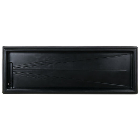 a2zhospo 6' Black Five-Star Tabletop Buffet Bar