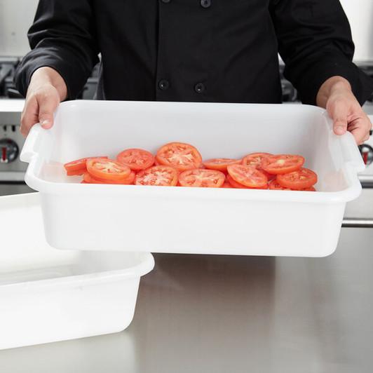 a2zhospo 52616 Perforated Plastic Drain Box – Durable, Food-Safe Storage Solution