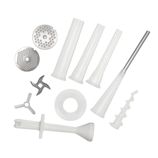 Weston Butcher Series #22 Meat Grinder and Sausage Stuffer, Powerful Motor, Durable Stainless Steel Design