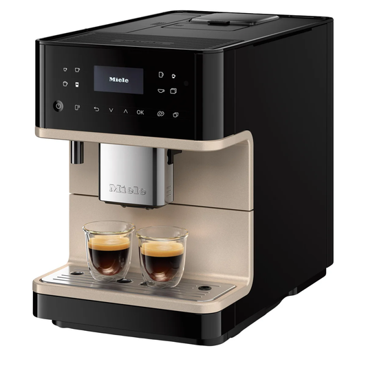 Miele CM6360 Milk Perfection Countertop Coffee Machine, Automatic Coffee Maker with Advanced Milk Frothing