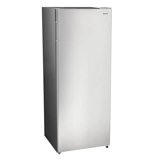Danby 6.8 cu ft Stainless Steel Look Convertible Upright Freezer or Fridge – Versatile Storage with a Sleek Design and 5-Year Warranty