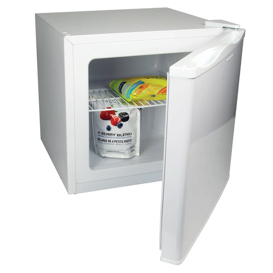Koolatron 1.2 cu. ft. White Compact Upright Freezer – Small Size, Big Convenience