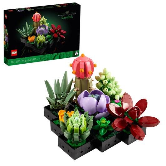 LEGO Botanical Collection: Succulents Set 10309 – Build a Stylish Plant Display!