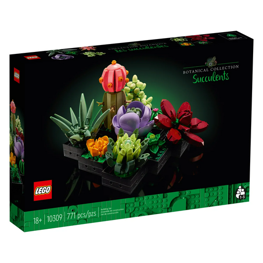 LEGO Botanical Collection: Succulents Set 10309 – Build a Stylish Plant Display!