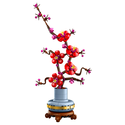 LEGO Icons Plum Blossom Flower Décor Display Set 10369 – A Touch of Elegance for Your Office or Home!