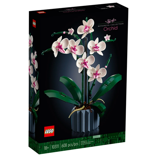 LEGO Botanical Collection: Orchid 10311 – Elegant Plant Décor Building Kit