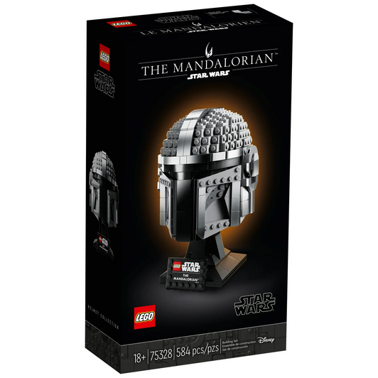 LEGO Star Wars The Mandalorian Helmet – 75328: Build a Legendary Bounty Hunter Icon!