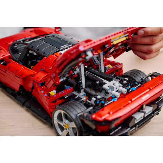 LEGO Technic Ferrari Daytona SP3 42143 with Bonus LEGO Technic Bugatti Bolide 42151