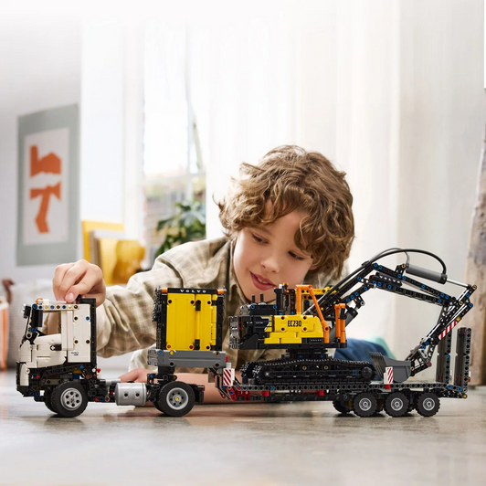 LEGO Technic Volvo FMX Truck & EC230 Electric Excavator (Model 42175)