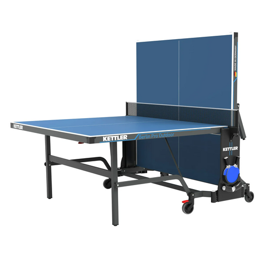 KETTLER Berlin Pro Outdoor Ping Pong Table with Accessories