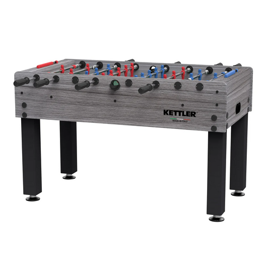 KETTLER Tournament Indoor Foosball Table with Ergonomic Handles