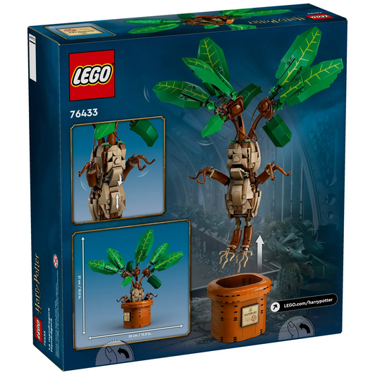 LEGO Harry Potter Mandrake Magical Plant Building Set (76433)
