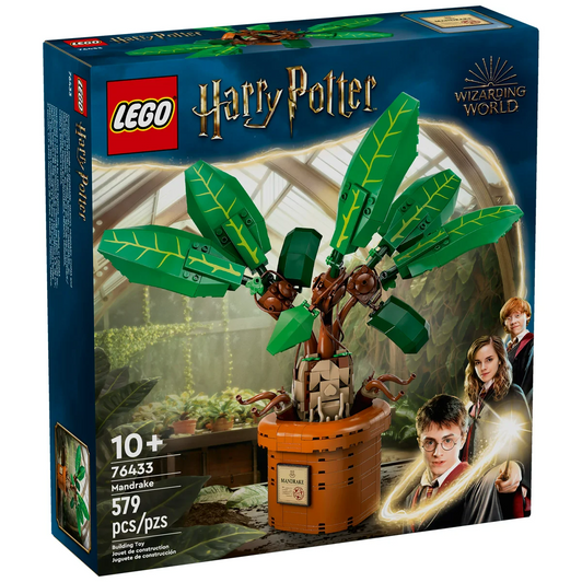 LEGO Harry Potter Mandrake Magical Plant Building Set (76433)