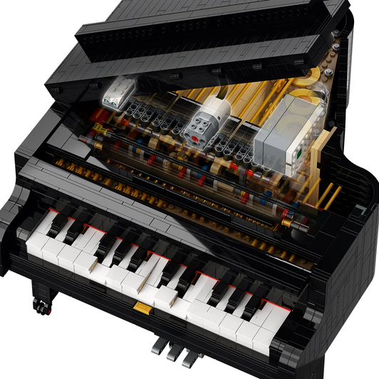 LEGO Ideas Grand Piano 21323 with LEGO Orchid Plant Decor Building Kit 10311 Bundle