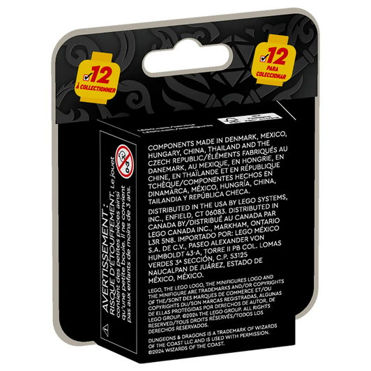 LEGO Minifigures Dungeons & Dragons Collectible Toy Pack 71047 (Case of 36)