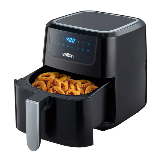 Salton XL 5.3 Qt. Digital Air Fryer for Healthy and Convenient Cooking