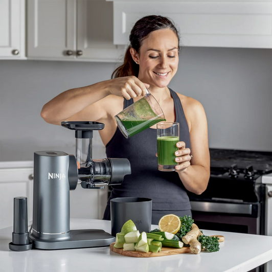 Ninja Cold Press Juicer with NeverClog Technology – Smooth, Hassle-Free Juicing for Every Kitchen