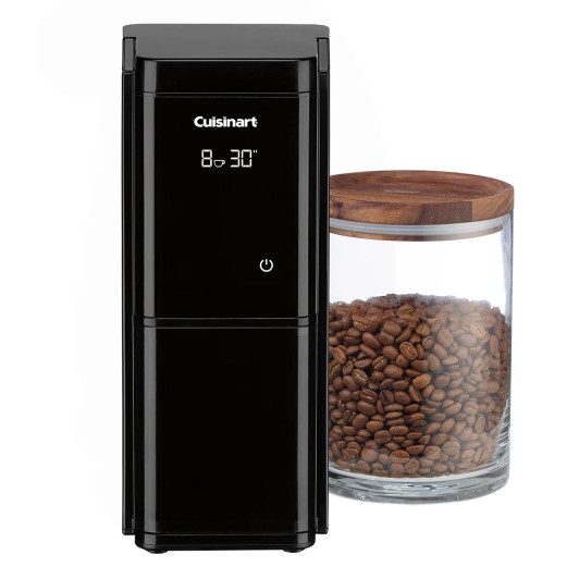 Cuisinart Espresso Maker with Touchscreen Burr Mill Grinder, Stainless Steel