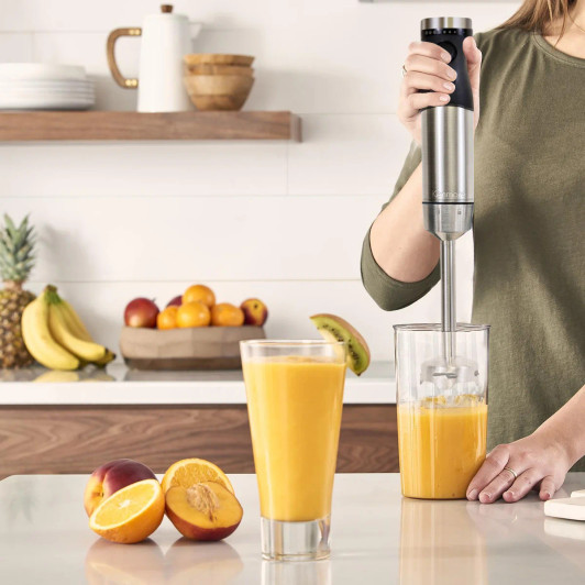 Kenmore 3-in-1 Immersion Hand Blender with Food Chopper and Whisk