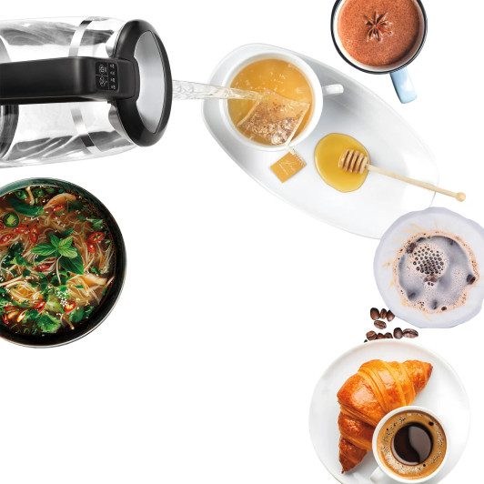 Cuisinart Digital Double Layer Glass Electric Tea Kettle