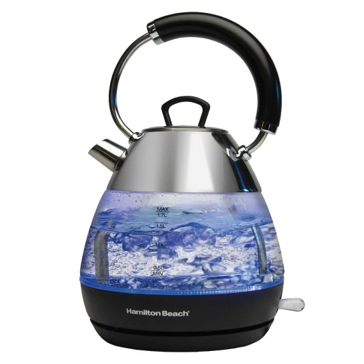 Hamilton Beach 1.7L Glass Electric Kettle