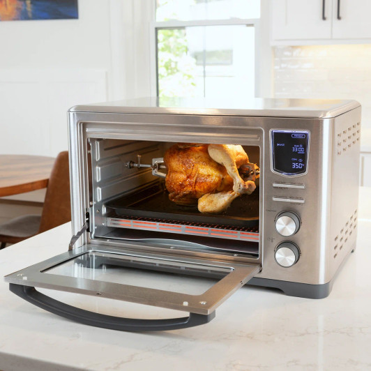 Kenmore 11-in-1 Digital Air Fryer Toaster Oven with Convection and Rotisserie
