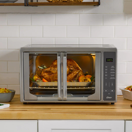 Oster Digital French Door Air Fryer Toaster Oven