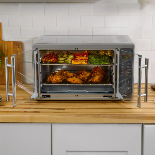 Oster Digital French Door Air Fryer Toaster Oven
