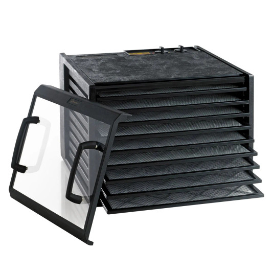 Excalibur 9-Tray Black Food Dehydrator with Timer and Clear Door