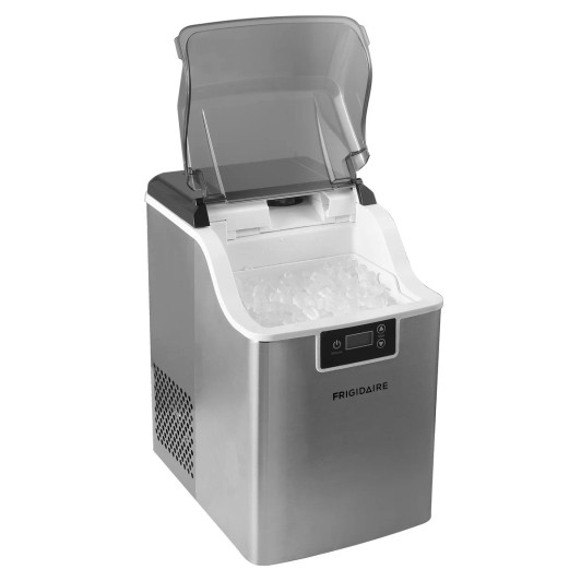 Frigidaire Nugget Ice Maker, 44 lb. Capacity, Stainless Steel