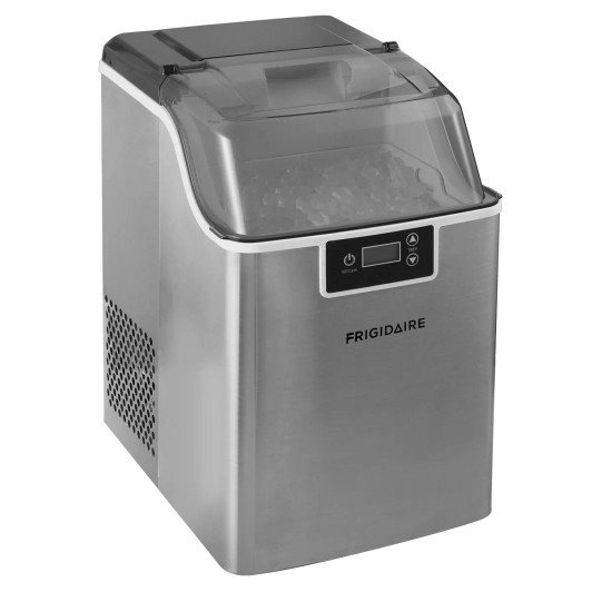 Frigidaire Nugget Ice Maker, 44 lb. Capacity, Stainless Steel