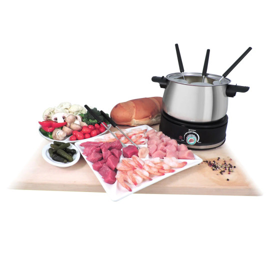 Swissmar Arolla 10-Piece Electric Fondue Set