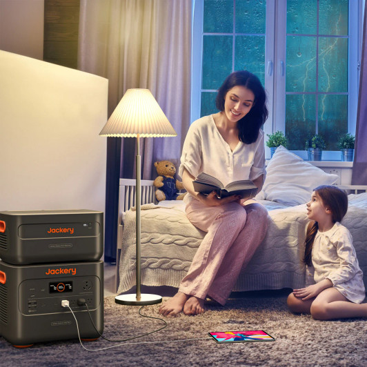 Jackery Explorer 2000 Plus Portable Power Station with Expansion Battery Pack