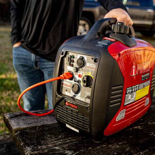 A-iPower 2000W Ultra-Quiet Gasoline Inverter Generator
