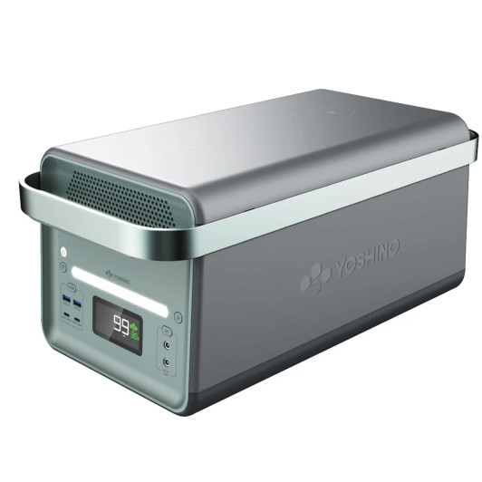 Yoshino 4000W Solid State Portable Power Station with Solar Generator Bundle (Includes 2 x 200W Solar Panels)