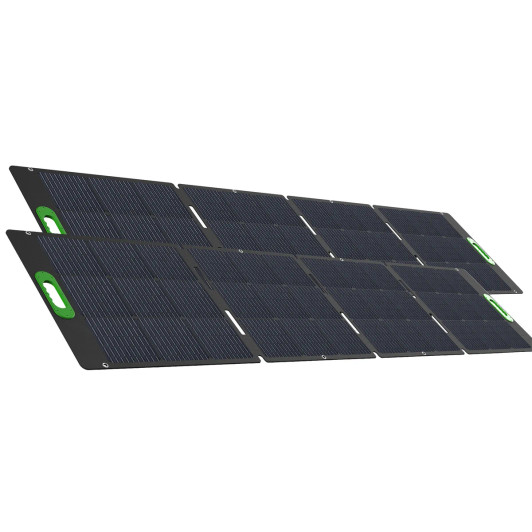 Yoshino 4000W Solid State Portable Power Station with Solar Generator Bundle (Includes 2 x 200W Solar Panels)