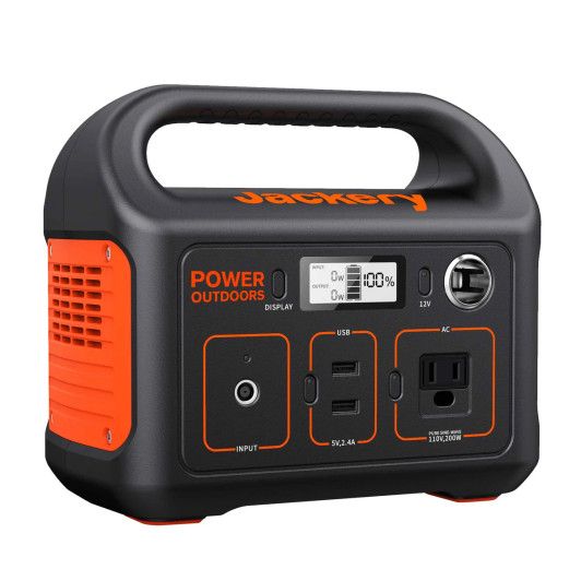 Jackery Explorer 290W and 880W Portable Solar Generator Kit